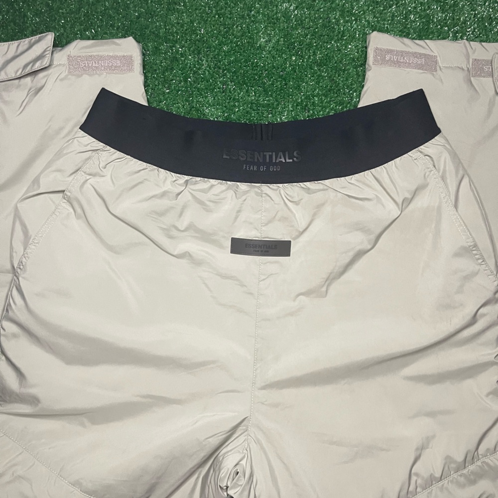 Essentials “Fear Of God” Tan Polyester Cargo Pants